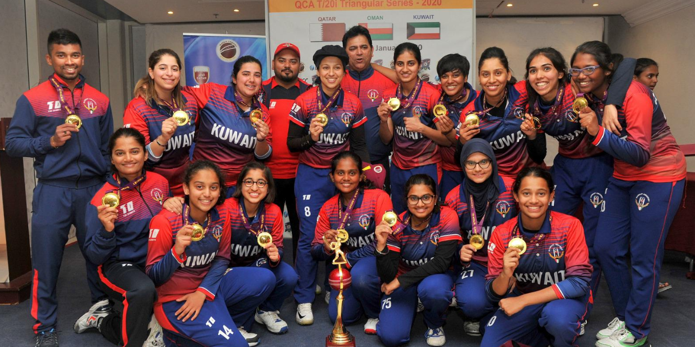 Kuwait National Women’s team qualifys for Asian Cricket Council Asia Cup Qualifiers based on Ranking 