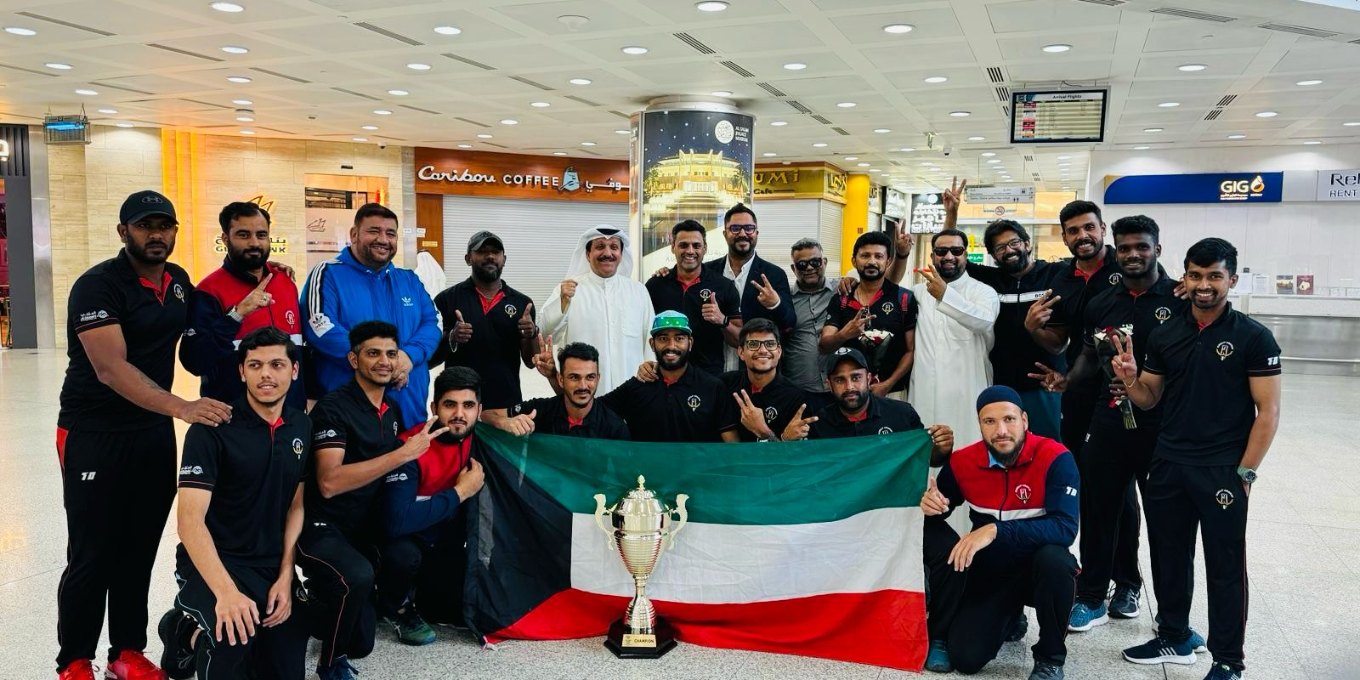 Kuwait cricket team receives warm welcome after historic triumph